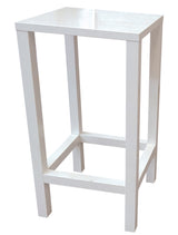 Sgabello alto in legno