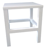 Sgabello basso in legno