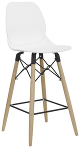 Sgabello stile Eames
