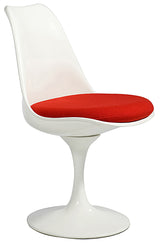 Sedia girevole bicolore