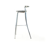 Sgabello cromato